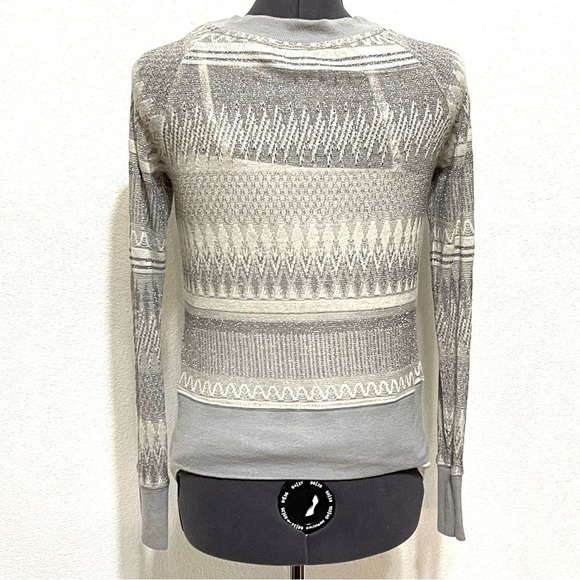 Anthropologie Postmark Woman WOOL Grey Button Down Cardigan Sweater Size S - Picture 4 of 13